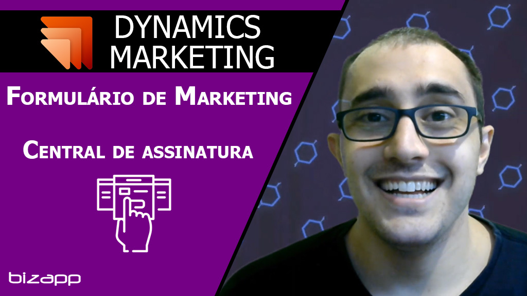Formulário de marketing - Central de assinatura