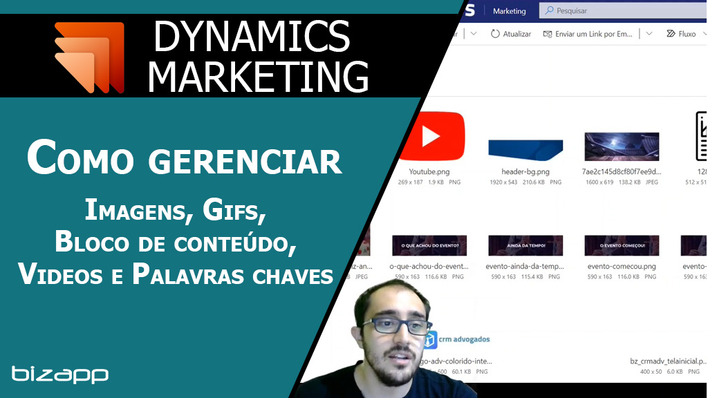 Como gerenciar Imagens, Gifs, Bloco de conteúdo, Videos e Palavras chaves
