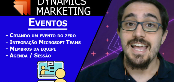 Criando um evento do zero (Integração Microsoft Teams, Sessões e Membros da equipe)