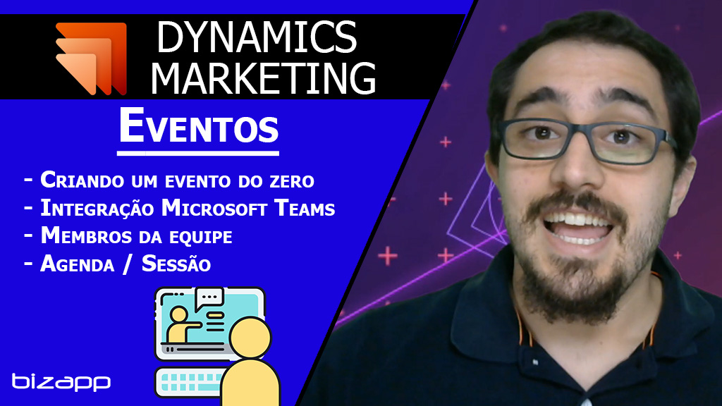 Criando um evento do zero (Integração Microsoft Teams, Sessões e Membros da equipe)